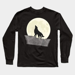 Howling Wolf Long Sleeve T-Shirt